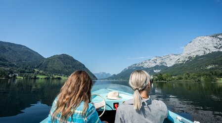 Bootsfahrt am Grundlsee | © STG | Jesse Streibl