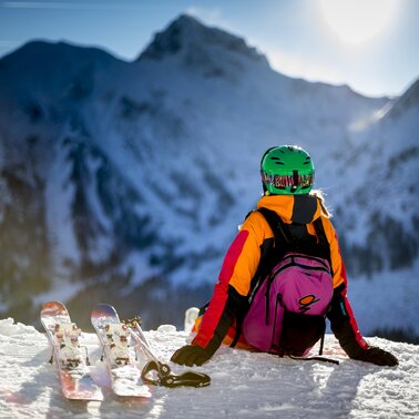 Skiing at the Präbichl