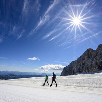 Am Dachstein-Gletscher zum Guttenberghaus