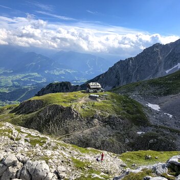 Guttenberghaus oberhalb Ramsau am Dachstein