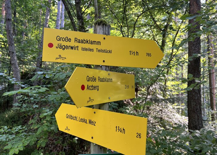 In der Raabklamm, der längsten Klamm Österreichs | © STG | Günther Steininger