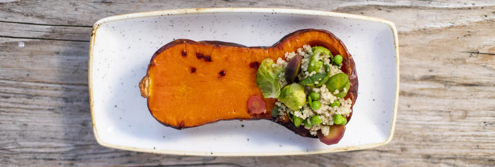 Stuffed butternut squash from the oven | © Steiermark Tourismus | Tom Lamm