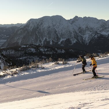 Skiing on the Tauplitzalm
