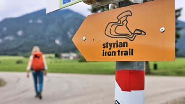 Markierung Styrian Iron Trail