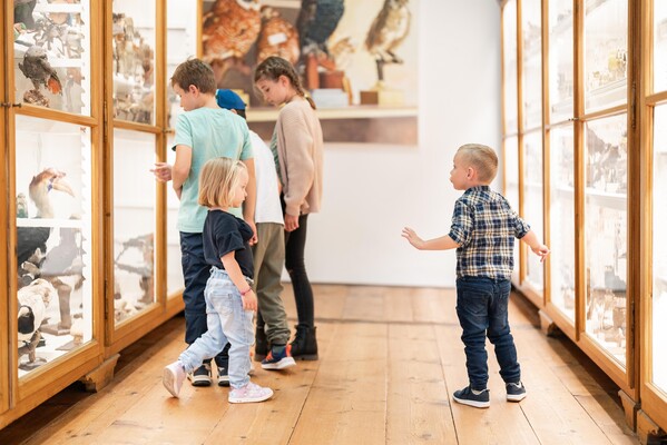 Kinder im Naturhistorischen Museum | © Thomas Sattler