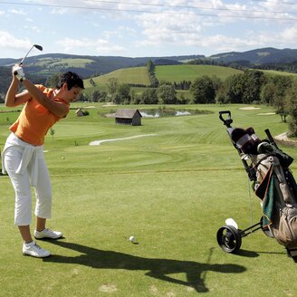 Golf Course Almenland_Golfer_Eastern Styria | © Golfclub Almenland
