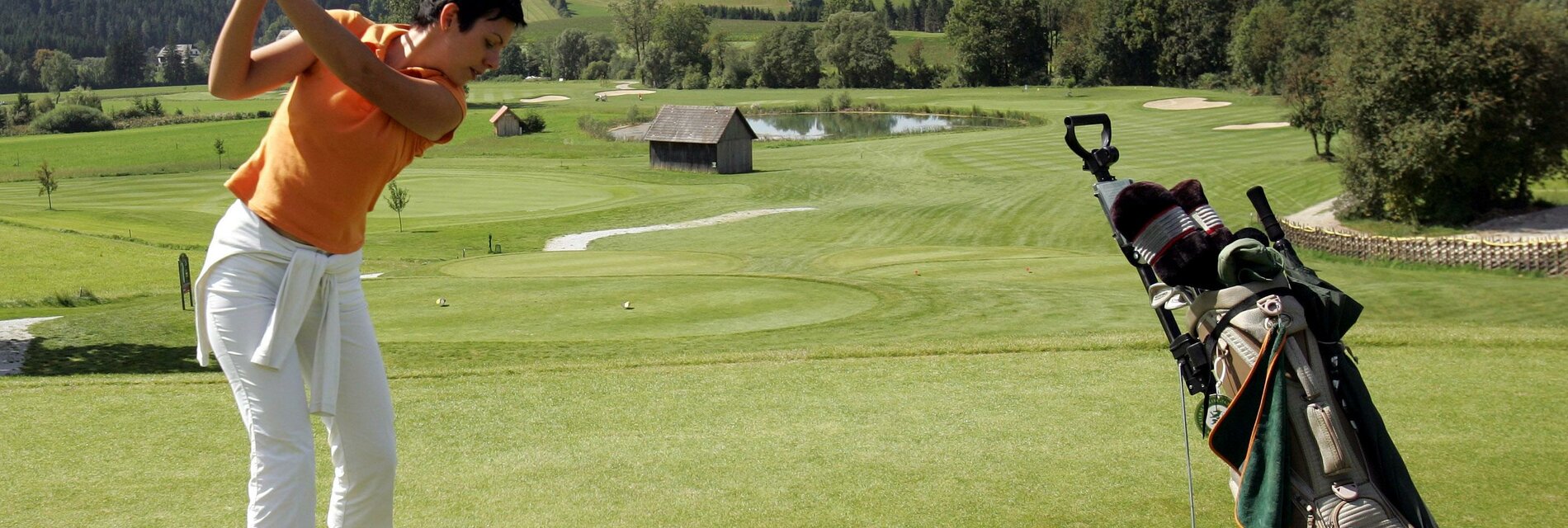 Golf Course Almenland_Golfer_Eastern Styria | © Golfclub Almenland