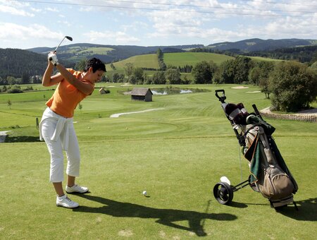 Golf Course Almenland_Golfer_Eastern Styria | © Golfclub Almenland