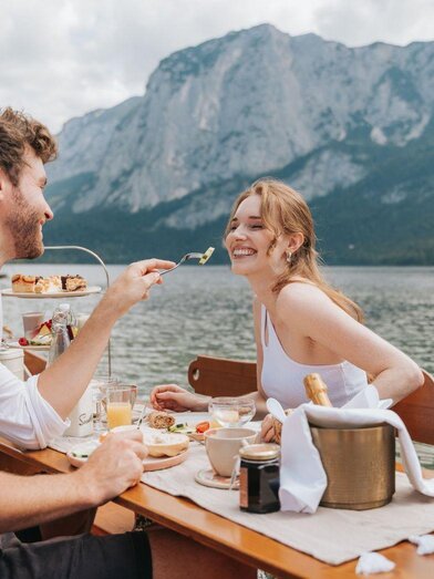 Seevilla, Altaussee, Plätten Breakfast for two | © Karl Steinegger | Karl Steinegger | © Karl Steinegger