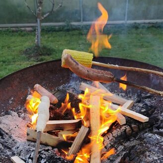 Titelbild Lagerfeuer | © Fischer Marion | Marion's Ziegen