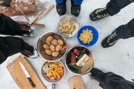 Waldläufercamp im Winter | © Andreas Hollinger