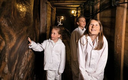 Salzwelten, Altaussee, Kindergruppe | ©  Bergauer