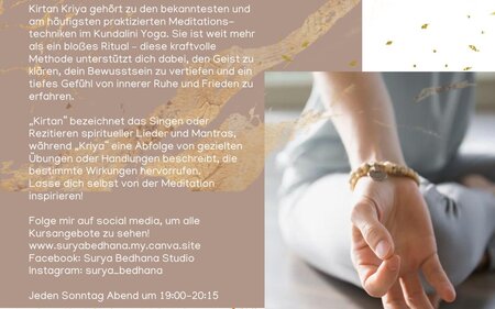 Kirtan Kriya on Sunday | © Kathrin Leitner