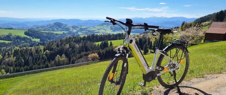 E-Bike_Almenland_Foto Schwetz | © Naturpark Almenland
