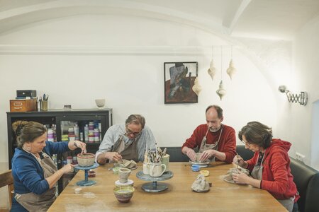 Making pottery_Easten Styria | © Bernhard Bergmann
