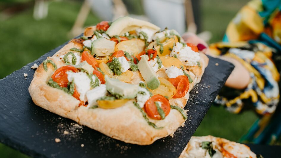Typisch italienische Aperitivo-Kulinarik | © TV Südsteiermark