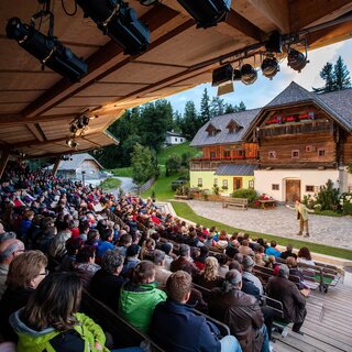 Brandluckner Huabn Theater_Bühne_Oststeiermark | © Huab'n Theater