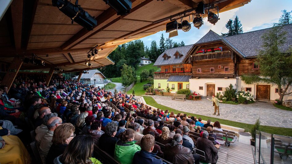 Brandluckner Huabn Theater_Bühne_Oststeiermark | © Huab'n Theater
