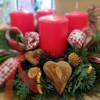 Adventkranz@Fleck