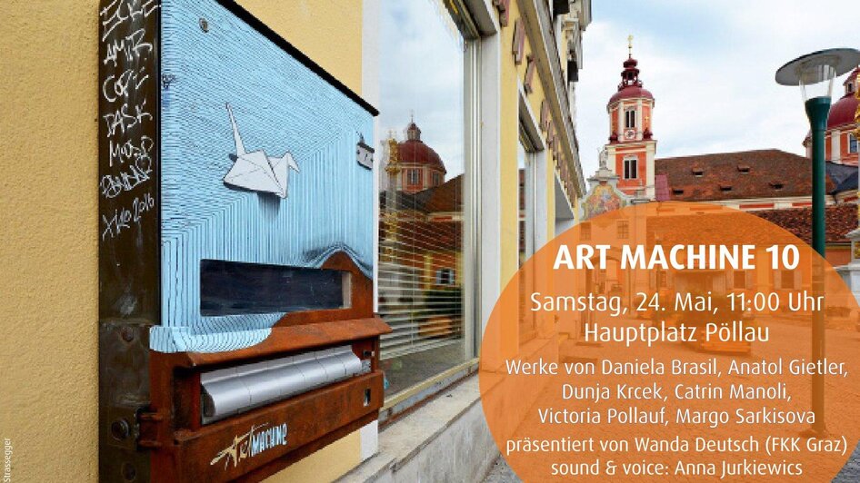 Plakat_Art Macchine 10.0_Pöllau_Oststeiermark | © Styrian Summer Art