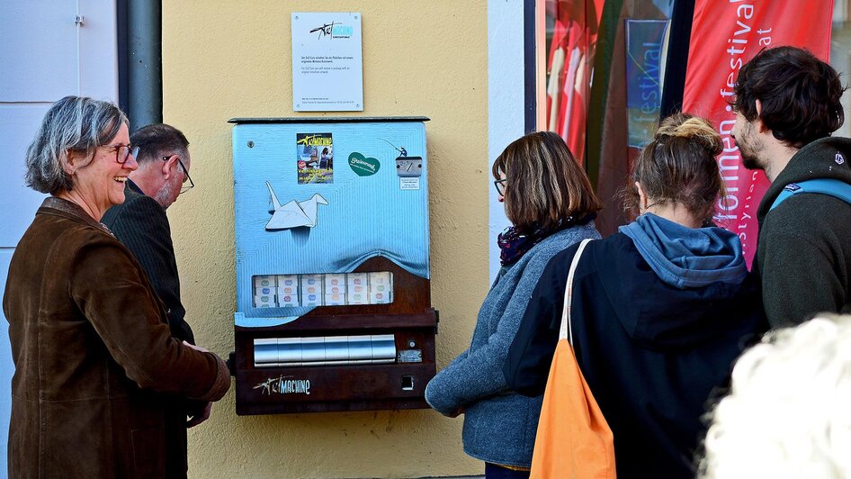 Hauptplatz Art Machine_Pöllau_Oststeiermark | © C. Strassegger
