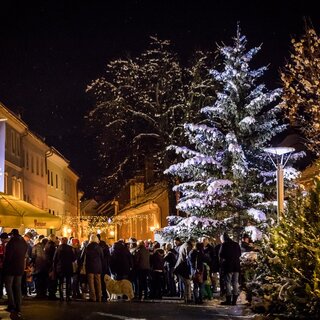 Advent beim Rathaus