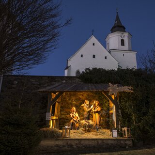 Schokokrippe_Kirche St. Kathrein_Oststeiermark | © Tourismusverband Oststeiermark