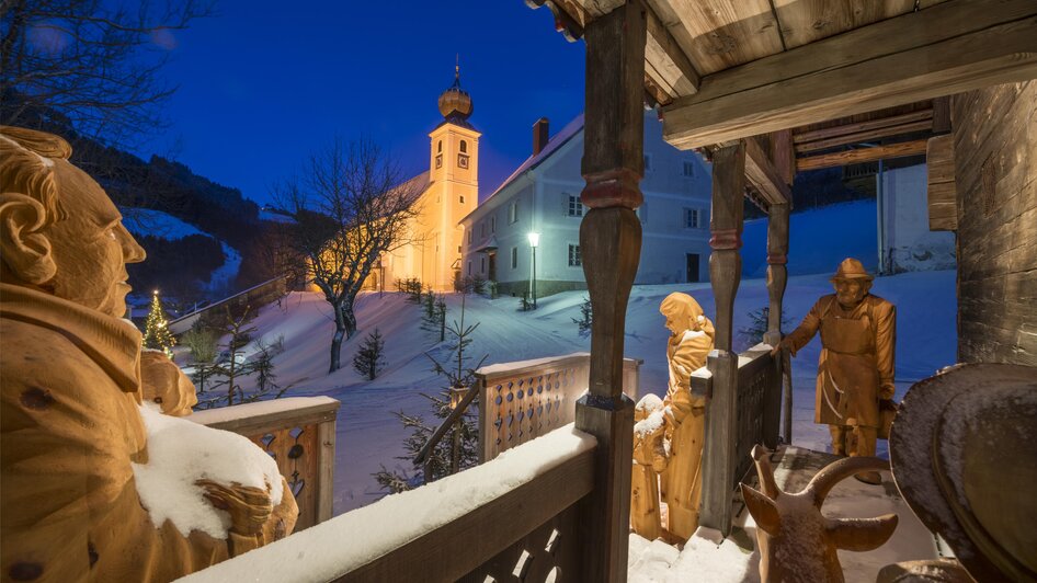 Kirche Gasen_Bergmann_Oststeiermark | © Tourismusverband Oststeiermark