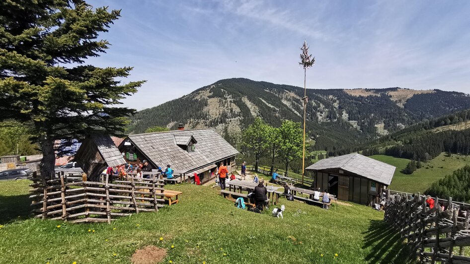 Hütte_Tyrnaueralm_Oststeiermark | © Tourismusverband Oststeiermark