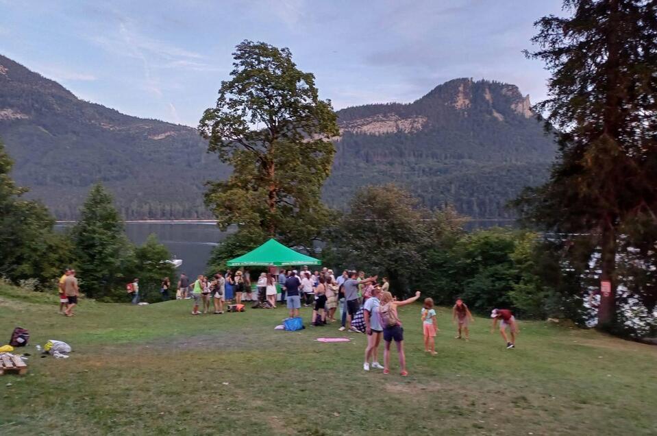 Beach Party, Altaussee, Schirmbar | © Franz Pichler