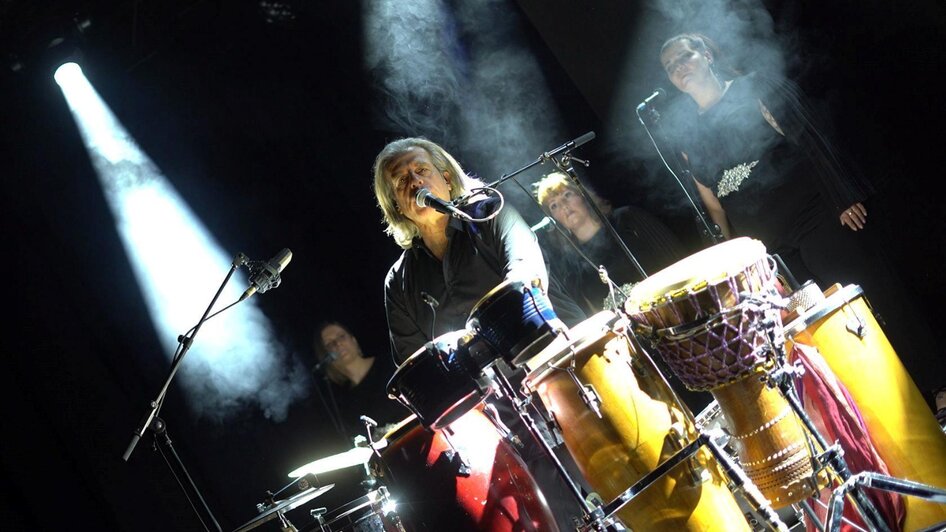Berge in Flammen, Altaussee, Mystik Alpin Drummer | © Larissa Jaklitsch