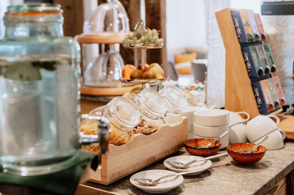 Das Schutzhaus, Bad Aussee, Frühstücksbuffet | © Das Schutzhaus am hohen Camper