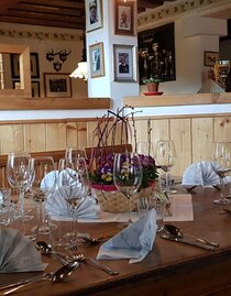 Gasthof Berndl, Altaussee, Tisch | © Stephanie Bor | Stephanie Bor | © Stephanie Bor