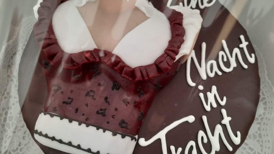 Torte zu "Eine Nacht in Tracht" | © USV Unterlamm