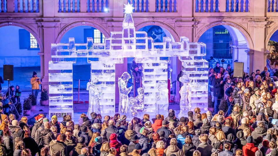Eiskrippe 2022 | © Stadt Graz - Foto Fischer Eiskrippe 2022 | © Stadt Graz - Foto Fischer