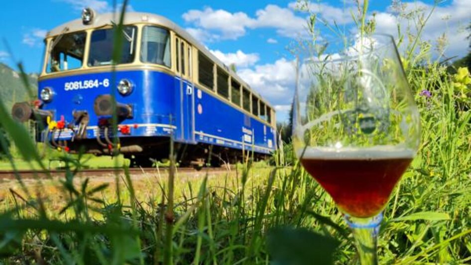 Bier auf Schiene | © Erzbergbahn