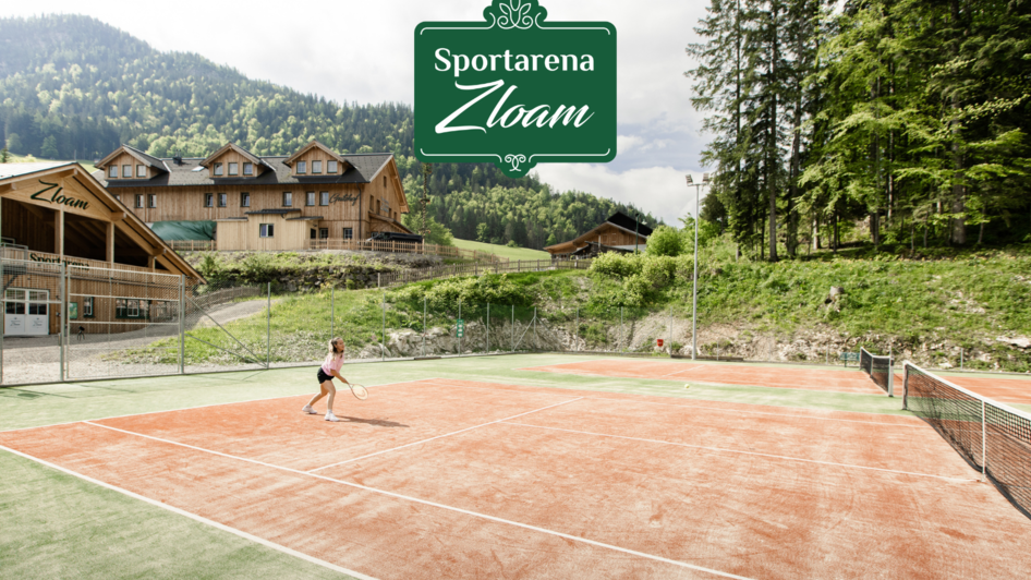 Narzissendorf Zloam, Grundlsee, Tennisplätze | © Narzissendorf Zloam, www.zloam.at