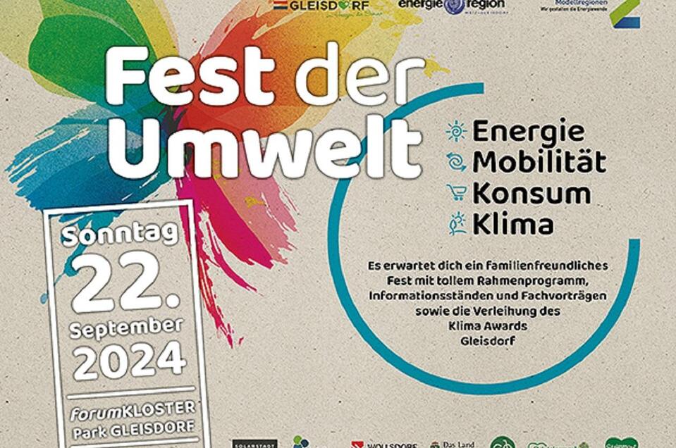 Fest der Umwelt_Plakat_Oststeiermark | © Tourismusverband Oststeiermark