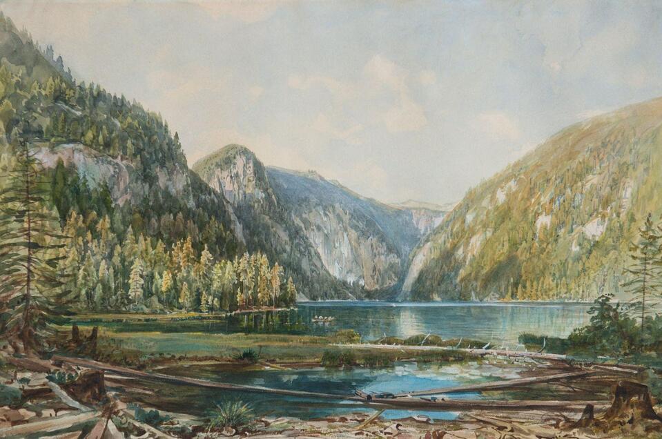 Foto vom Toplitzsee | © Kammerhofmuseum, Adelheid Petter