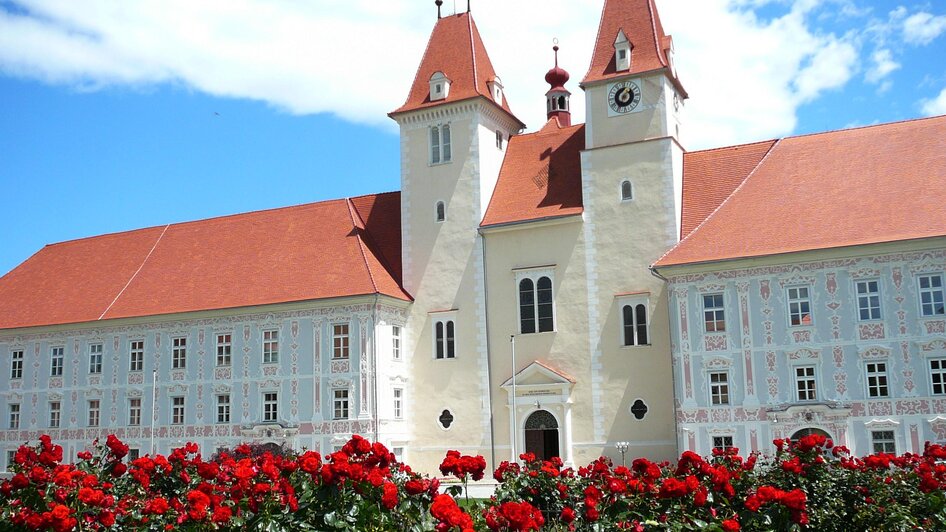 Stift Vorau_Rosen_Oststeiermark | © Oststeiermark Tourismus