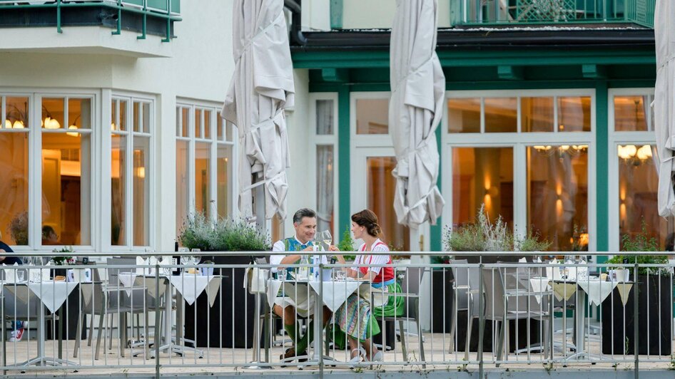 Hotel Seevilla, Seeterasse | © Karl Steinegger