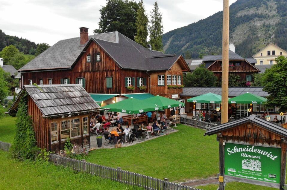 Schneiderwirt, Altaussee, Sommer | ©  Schneiderwirt_Kainzinger