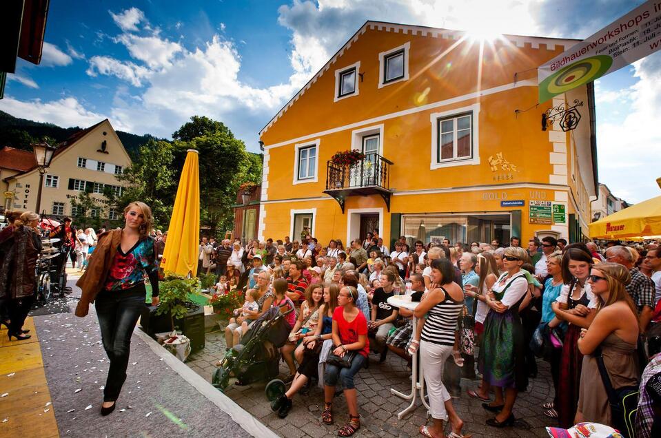 "Gasseln" in the old town of Murau - Impression #1