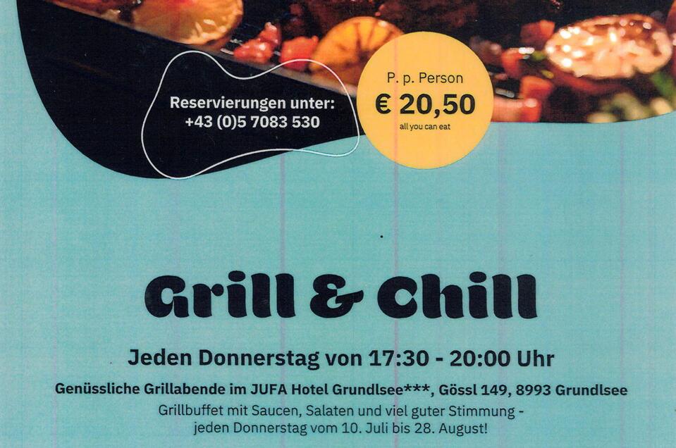 Grill & Chill, Grundlsee, JUFA | © JUFA Hotel Grundlsee