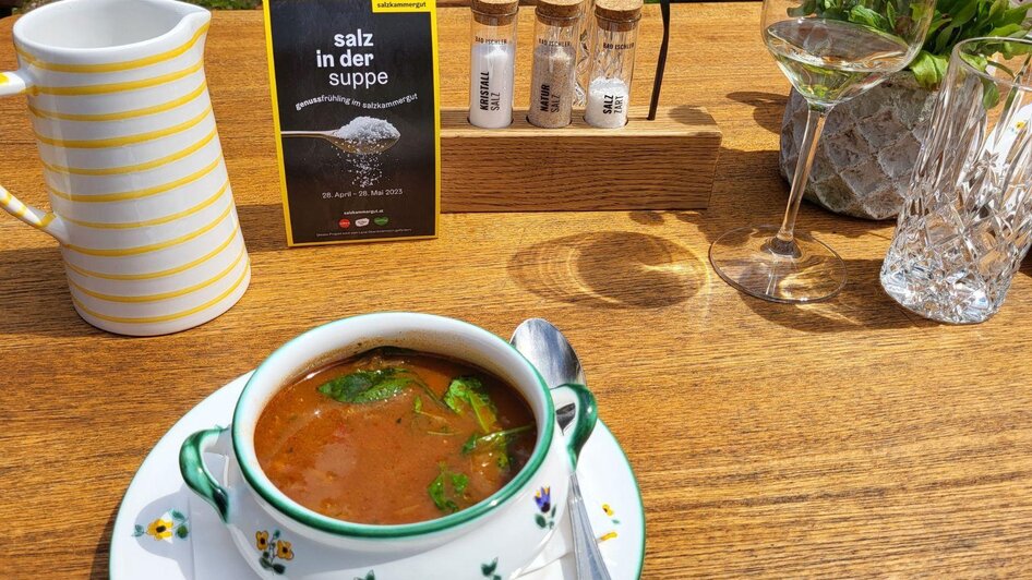 Seewiese, Altaussee, Fischsuppe | © Seewiese, Altaussee, Fischsuppe (c) Petra Kirchschlager