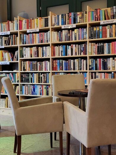 Reading room, literature museum, Altaussee | © Tourismusverband Ausseerland Salzkammergut/Petra Kirchschlager | Petra Kirchschlager | © Tourismusverband Ausseerland Salzkammergut/Petra Kirchschlager