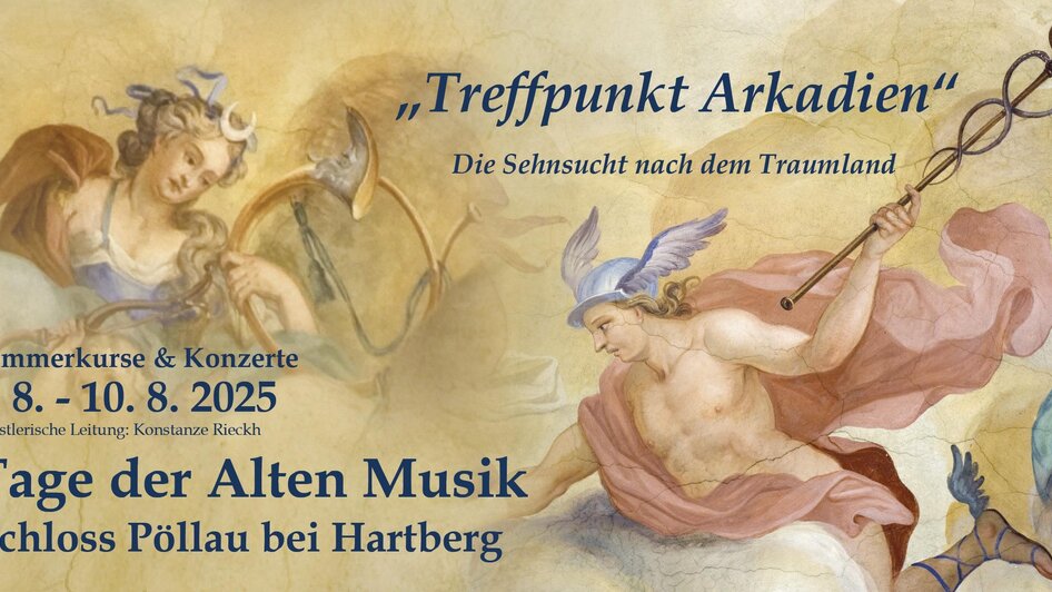 Plakat_Tage der alten Musik_Pöllau_Oststeiermark | © Tage der alten Musik