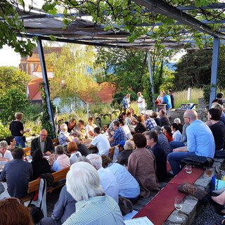 Reading_Wine Garden_Pöllauberg | © Tourismsuverband Oststeiermark