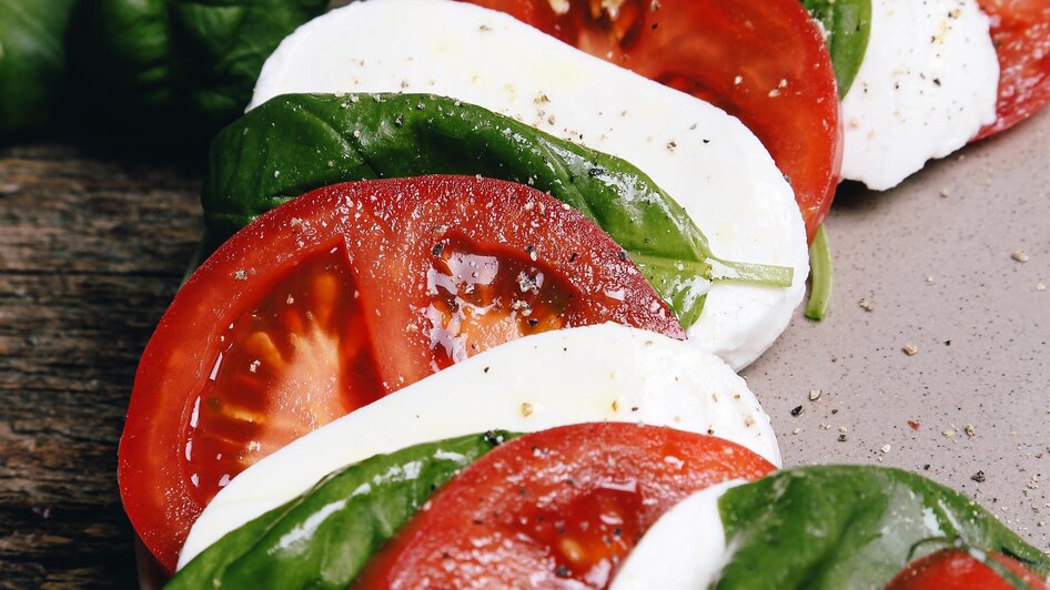 Italienisches Essen_Mozzarella_Oststeiermark | © Garten Hotel Ochensberger