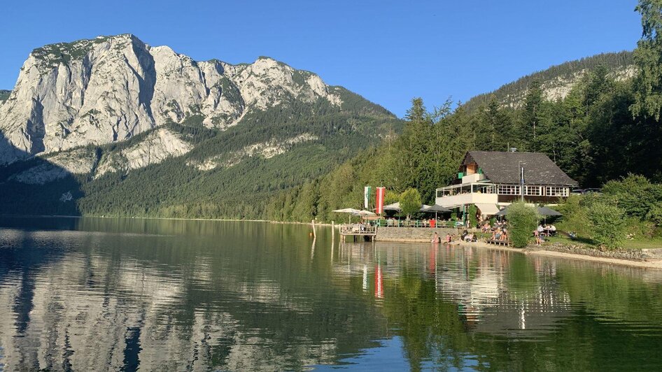 Strandcafe, Altaussee, Trisselwand Neu | © Strandcafe
